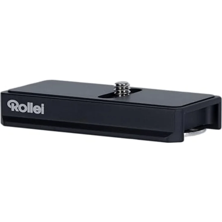 Rollei Schnellwechselplatte mit verstecktem AirTag-Fach - Sicherheit und Komfort für Ihre Kamera, mit Schnellmontage, verbesserte Signalreichweite und universeller Kompatibilität – Bild 1