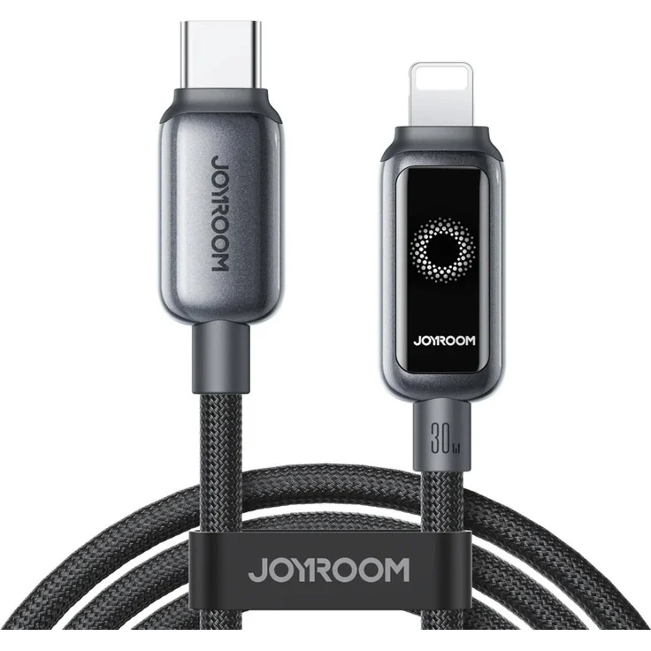 Joyroom S-A55 StarFlight, 30W USB-C auf iPhone Ladekabel mit automatischer Abschaltung, 1,2 m, schwarz
