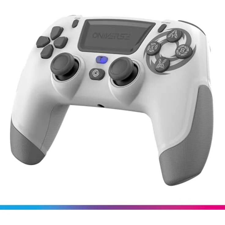 Oniverse Revolt V2, Gaming Controller für iOS, PC, PS4 und Android, kabellos, weiss – Bild 1