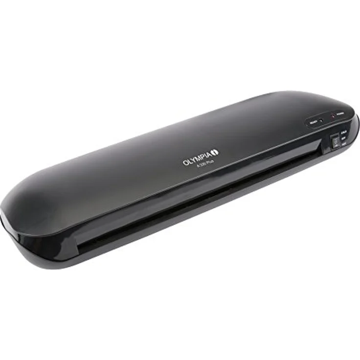 Olympia A 330 Plus Laminiergerät A3 (mit Folien, Heiß- und Kaltlaminieren, 75 -125 micron, Super flach, Laminiermaschine für klare und matte Folien, Laminator für Laminiertaschen in schwarz) – Bild 2