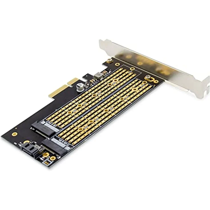 DIGITUS IO-Karte - PCIe - M.2 NGFF / NVMe Schnittstellenkarte - 2-Port - M.2 (2230, 2242, 2260, 2280 & 22110) – Bild 2