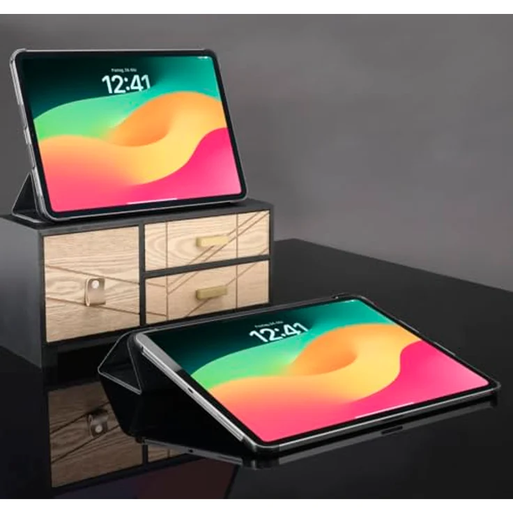 Hama Fold iPad Cover Apple iPad Pro 11 (2024) Book Cover Schwarz, mit integriertem Magnet und Standfunktion – Bild 4