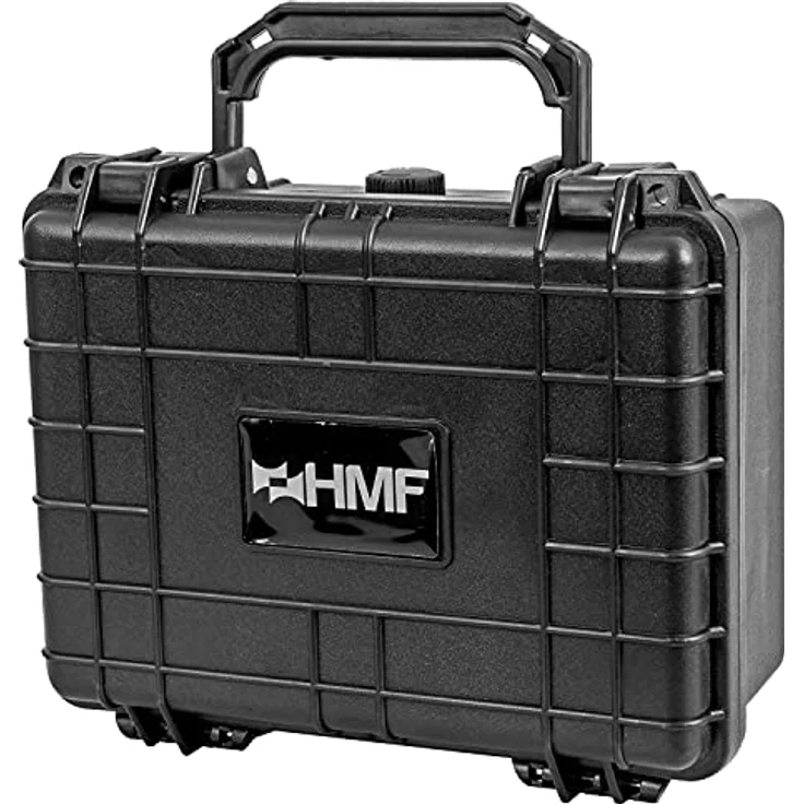 HMF ODK100 Outdoor-Fotokoffer, Transportkoffer mit Rasterschaumstoff | Wasserdicht und staubdicht (IP67), 23 x 19 x 11 cm – Bild 5