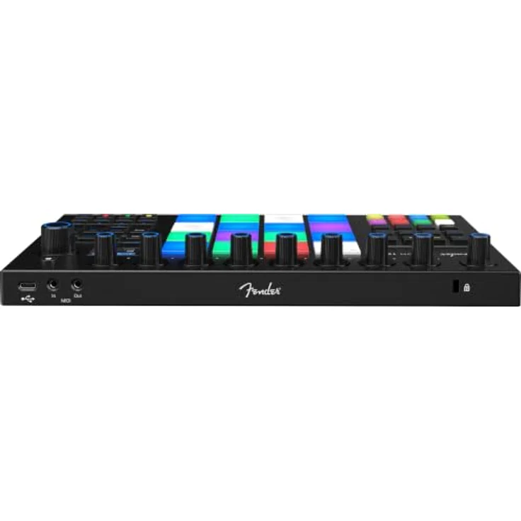 Fender Studio Motion 16, kreativer MIDI-Controller mit dynamischen FATAR Pads und ergonomischen Bedienelementen, schwarz – Bild 4