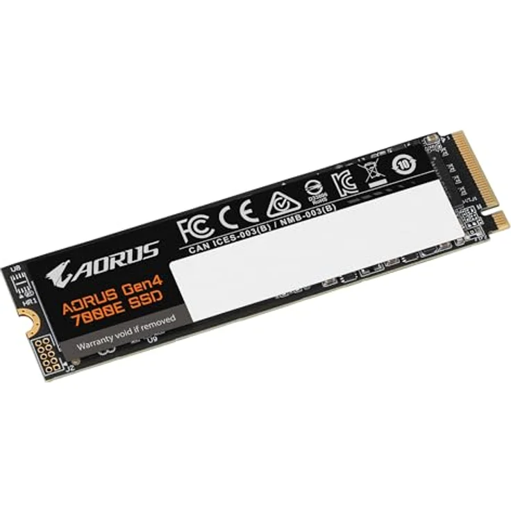 Gigabyte AORUS GEN4 7000E, 2TB M.2 PCI-E NVMe SSD mit 3D TLC NAND und HMB Technologie – Bild 3