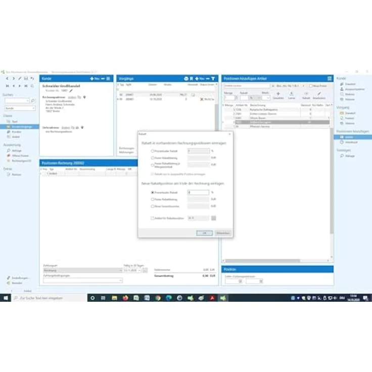 Markt + Technik Rechnungsdruckerei 2026 PRO - Bürosoftware für Unternehmer und Handwerker, kompatibel mit Windows 11, 10, 8.1, 7, inklusive E-Rechnung, intuitives Design, lebenslange Lizenz – Bild 3