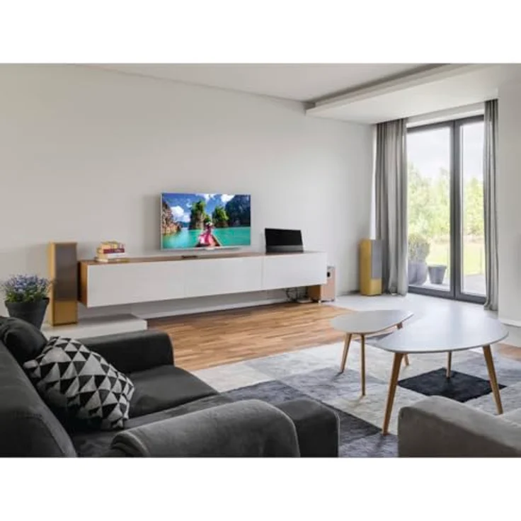Hama 221084 Premium DVB-T2 Zimmerantenne, Empfangsbereich 87.5 - 1479.5 MHz, Schwarz, versandkostenfrei – Bild 11