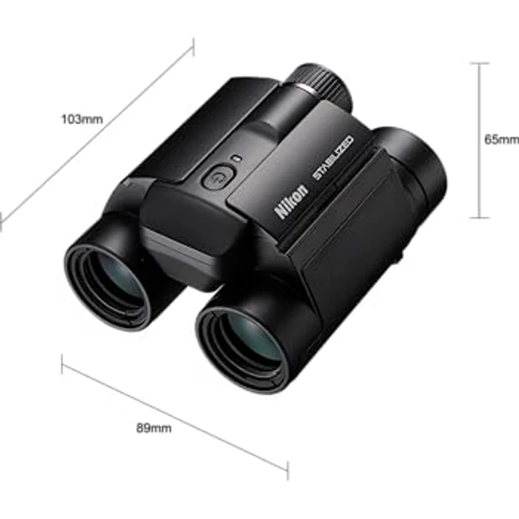 Nikon Fernglas STABILIZED 10X25 S, kompaktes und ultraleichtes Fernglas mit Bildstabilisierung – Bild 5