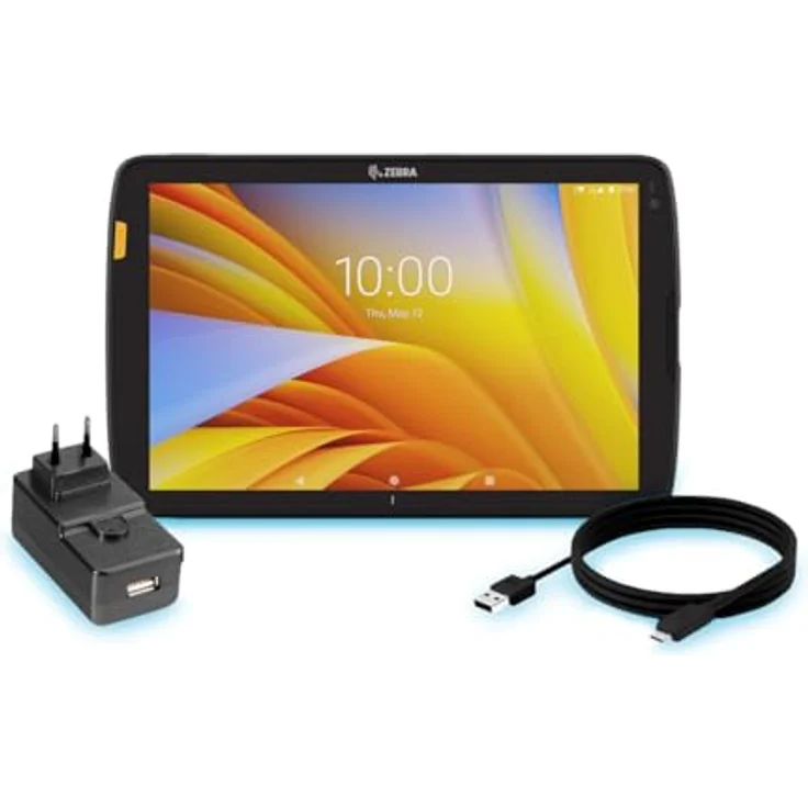 Zebra ET45, 10" Tablet mit 5G und Barcodeleser, 64 GB, Schwarz – Bild 2