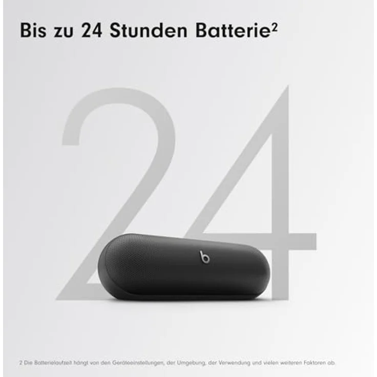 Beats Pill – Kabelloser Bluetooth® Lautsprecher – Mattschwarz  – Bild 5