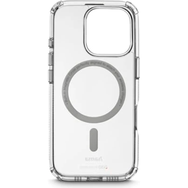 Hama Handyhülle Extreme Protect für iPhone 16 Pro und MagSafe (D3O Bumper, stoßfest, sturzsicher, bruchsicher, transparent) – Bild 3