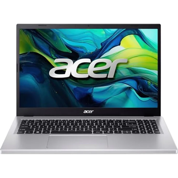 Acer Aspire Go 15 (AG15-71P-518V), 15,6" Full-HD IPS Laptop, Intel i5-1334U, 8GB RAM, 512GB SSD, Windows 11, Silber – Bild 1