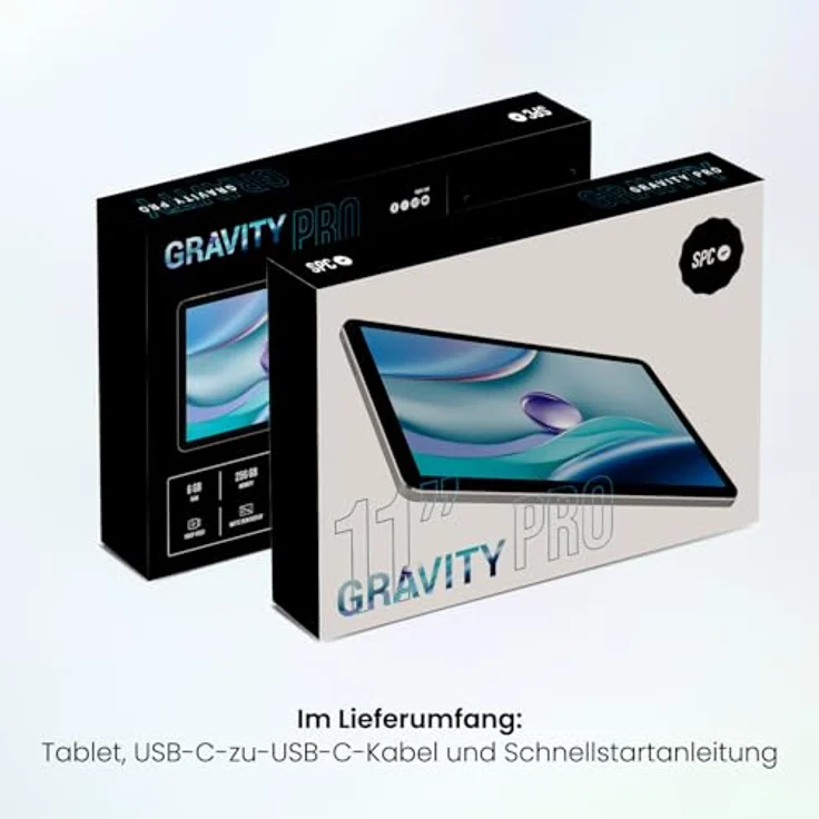 SPC Gravity Pro 11-Zoll-Tablet, FHD Matte View, 256GB Speicher, 6GB RAM, 4G, Octa-Core, Android 14, IP42 Schutz – Bild 7