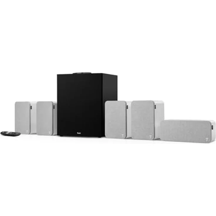 Teufel Ultima 20 Concept Power Edition, 5.1 Surround Soundsystem mit integriertem AV-Receiver, Bluetooth, Dolby Audio, USB-C-Soundkartenfunktion, HDMI ARC CEC, Weiß – Bild 2