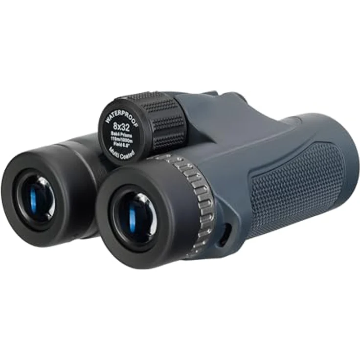 Levenhuk New Karma PLUS 8x32 Fernglas, wasserdicht und schockfest mit BaK4-Optik, schwarz – Bild 8