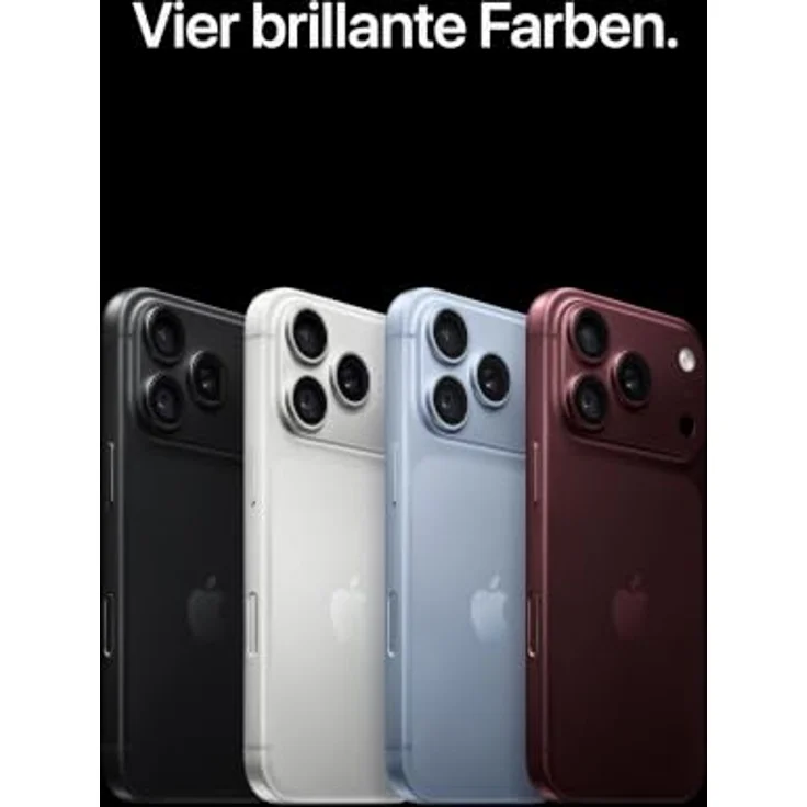 Apple iPhone 18 Pro 5G Smartphone (6,3 Zoll) OLED-Display, 256 GB interner Speicher, iOS 27, Rot – Bild 8