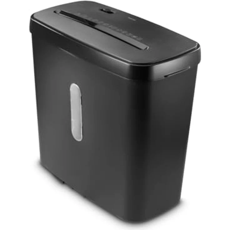 Hama Safe X50, Aktenvernichter mit Kreuzschneid-Technologie, 22 cm, 4 x 39 mm, 11 l, 65 dB, schwarz, versandkostenfrei – Bild 1