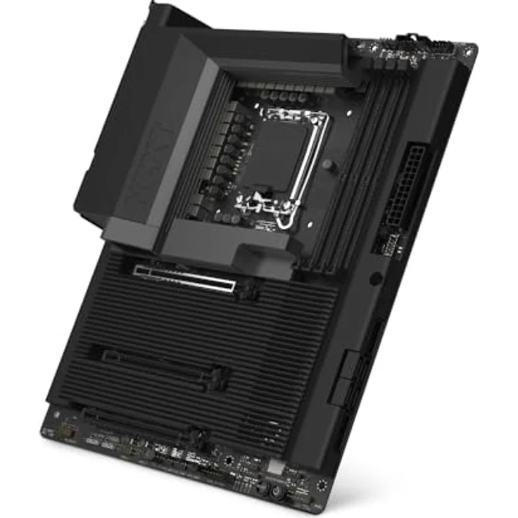 NZXT N7 Z890 ATX Gaming-Mainboard, Intel Z890 LGA 1851, 16+1+2 Phasen, DDR5, 5X M.2, PCIe 5.0, Wi-Fi 6E, 2.5GbE, Thunderbolt 4, Schwarz – Bild 1
