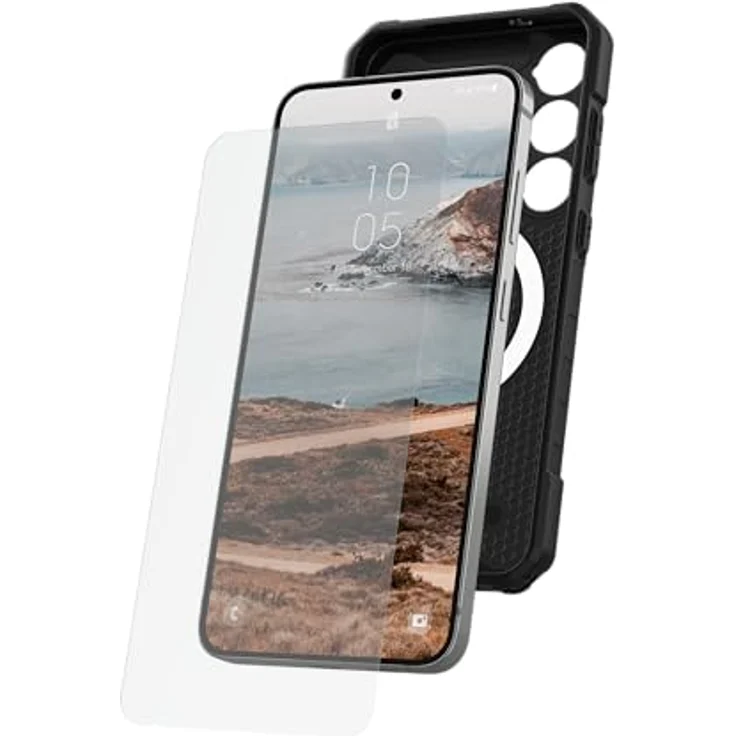 URBAN ARMOR GEAR Tempered Glass Displayschutz-Glas Samsung Galaxy S25 Plus, Zweifach gehärtetes Glas, Anti-Fingerabdruck, Plus klar – Bild 5