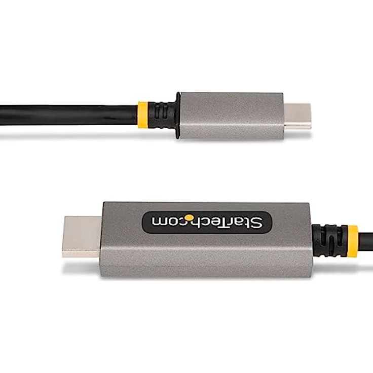 StarTech.com 2 m USB-C auf HDMI Kabel, 8K 60Hz, HDR10, HDMI 2.1 Video Konverter, USB-C DP Alt Mode/USB4/Thunderbolt 3/4 kompatibel – Bild 4