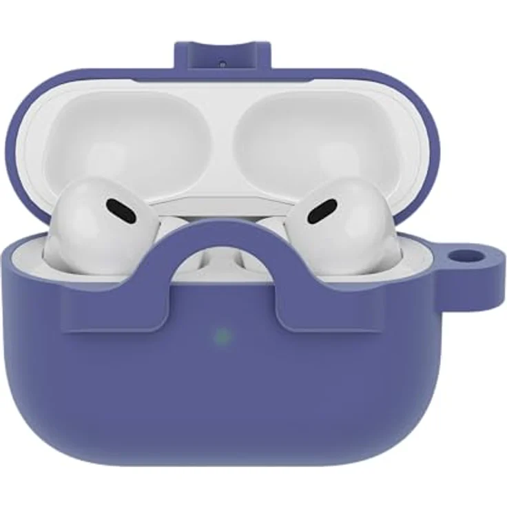 OtterBox Soft Touch Kopfhörer Hülle für AirPods Pro (1.gen / 2.gen) & AirPods Pro 2 - Dunkelviolett, stoßfeste, sturzsichere, ultraflache, Kratz- und Abriebfeste Schutzhülle – Bild 3