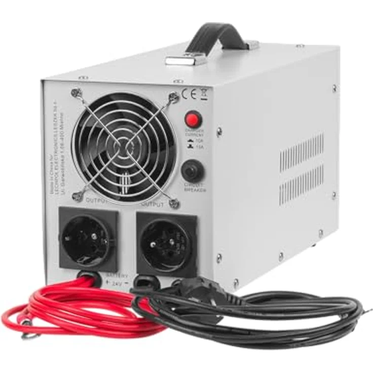 KEMOT PROsinus 1500 UPS, unterbrechungsfreie Stromversorgung mit reiner Sinuswelle, 1050 Watt Leistung, Schutz gegen Überlastung und Kurzschluss – Bild 2