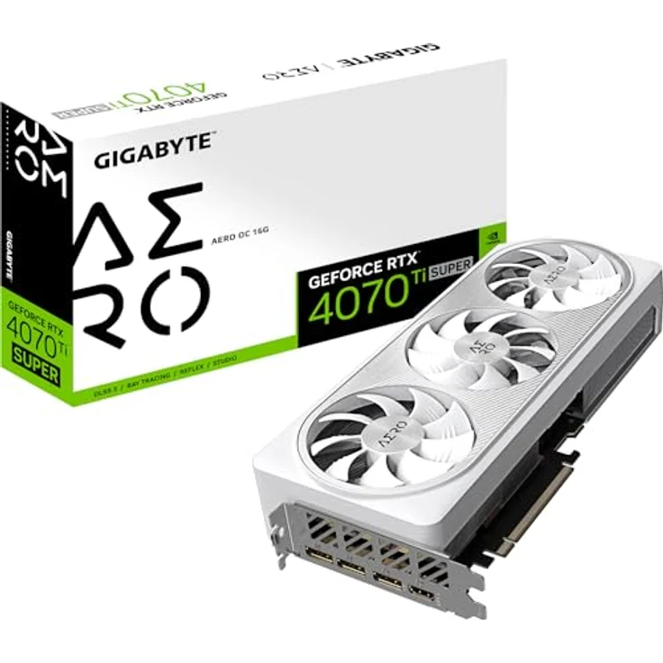 Gigabyte AERO GeForce RTX 4070 Ti SUPER OC 16G NVIDIA 16 Go GDDR6X – Bild 1