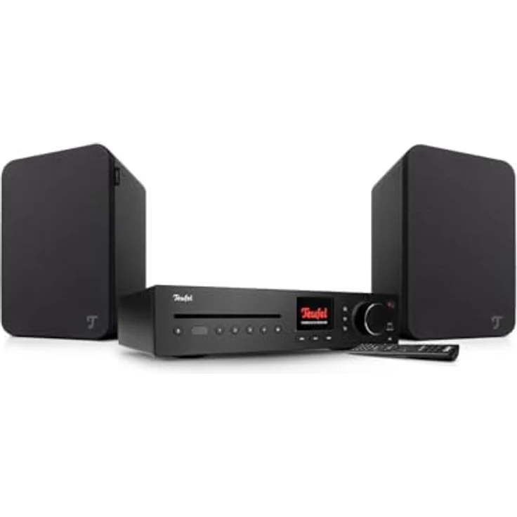 Teufel Ultima 20 KOMBO 3 SE, HiFi Stereo System mit Bluetooth, CD-Receiver, DAB+ Digitalradio, kraftvoll, schwarz – Bild 2