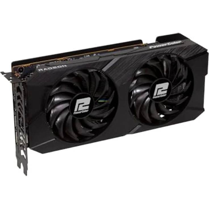 Tul PowerColor AMD Radeon RX 7600 Fighter 2.0, Grafikkarte mit 8 GB GDDR6, 2048 Shaders, bis zu 2655 MHz Boost-Frequenz, HDMI 2.1 und DisplayPort 2.1 – Bild 3