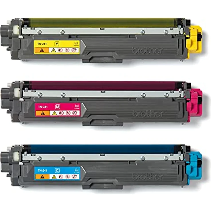 Brother TN-241CMY Original Toner 3er-Pack, Cyan, Magenta, Gelb, für bis zu 1400 Seiten – Bild 3