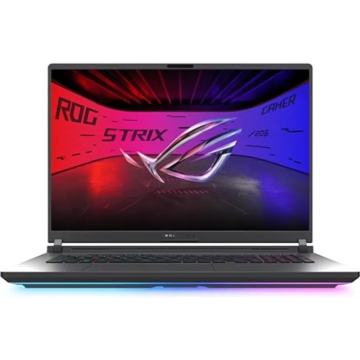 ASUS ROG Strix G18 G815LW Laptop, 18" 2,5K 240Hz IPS Display, Intel Core Ultra 9 275HX, 32GB RAM, 2TB SSD, NVIDIA RTX 5080, Win11 Home, QWERTZ, Volt Green, 3 Monate GamePass