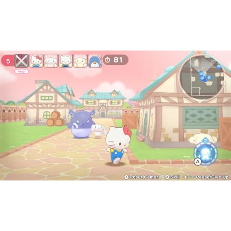 NIGHTHAWK GAMES Hello Kitty and Friends: Freeze Tag Party - Nintendo Switch, Actionspiel mit 35 Sanrio-Charakteren, lokalem und online Koop, über 70 Missionen – Bild 7