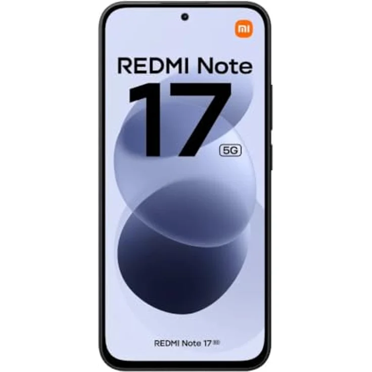 XIAOMI Redmi Note 17 5G, Smartphone mit 6 GB RAM und 256 GB Speicher, Schwarz, Dual SIM – Bild 3