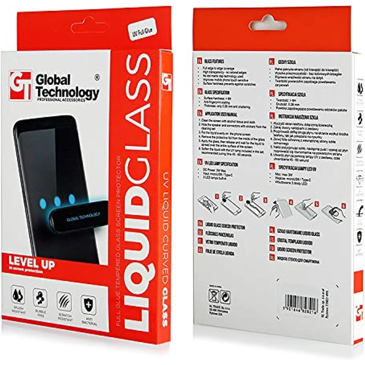 COFI 1453 Schutzglas für Samsung Galaxy S20 Ultra (G988B) mit Kleber & UV Licht 3D Curved Schutzfolie - Volle Abdeckung, extra Schutz vor Stößen & Kratzern - Transparent – Bild 5