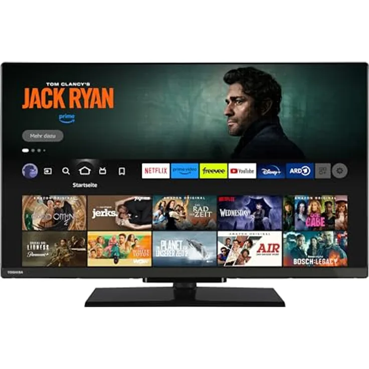 Toshiba 32 Zoll Fernseher Fire TV HD-Ready HDR Smart TV Triple-Tuner Alexa Built-In Bluetooth 32WF3F63DAZ