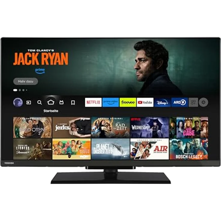 Toshiba 32 Zoll Fernseher Fire TV HD-Ready HDR Smart TV Triple-Tuner Alexa Built-In Bluetooth 32WF3F63DAZ – Bild 1