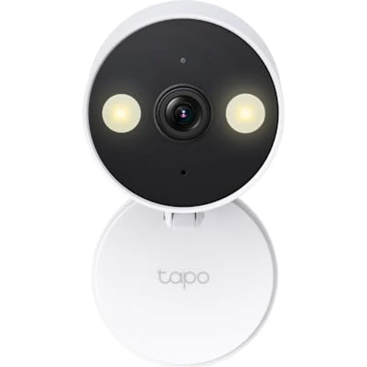TP-Link Tapo C120 Überwachungskamera innen & außen,Magnetische Basis,2K Auflösung, Eingebaute Duale Spotlights,bis zu 512 GB lokaler Speicher auf SD Karte, IP66,kompatibel mit Alexa & Google Assistant – Bild 3