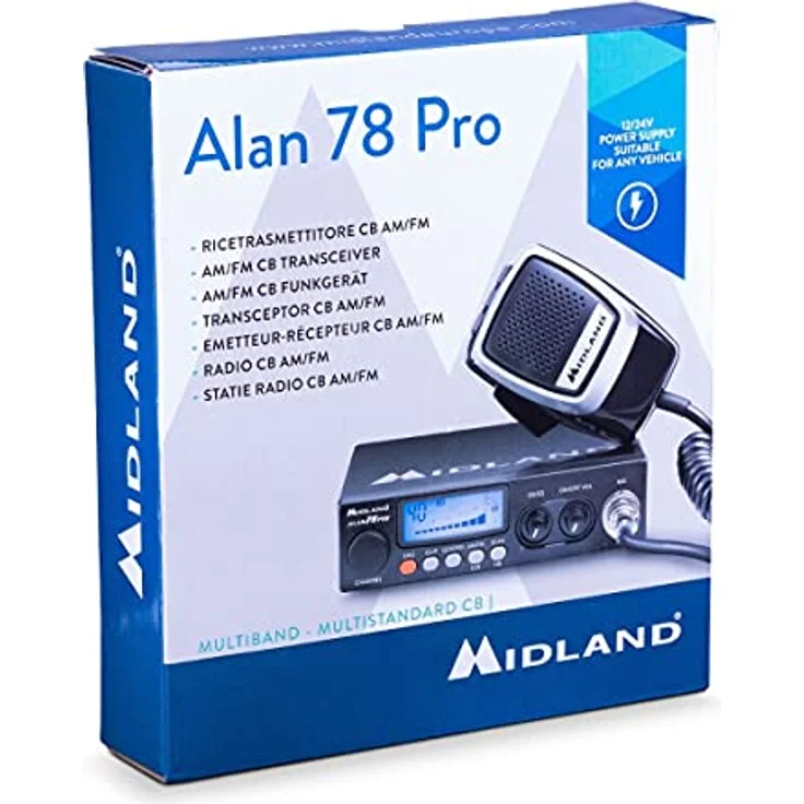 Midland Alan78 Pro, CB Funk C423.16 CB-Funkgerät – Bild 3