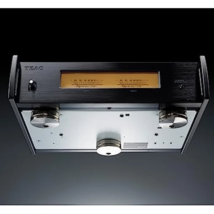 TEAC AP-505 HiFi Verstärker der Klasse D (schaltbar, 3 Ausgabemodi, Schutzschaltung, Aluminiumgehäuße, Ringkerntransformator), Schwarz – Bild 3