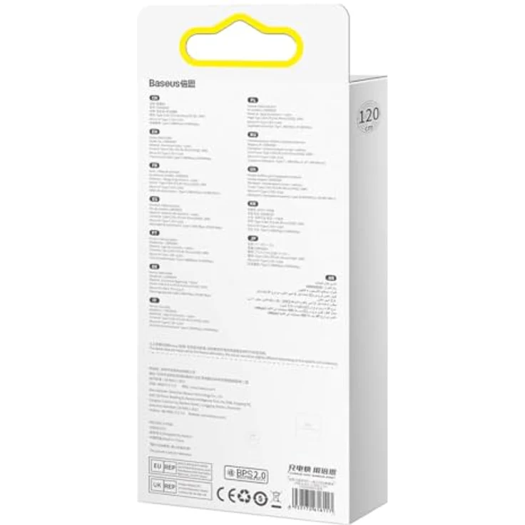 Baseus Flash Serie II 3-in-1 Schnellladekabel USB-A zu USB-C/Micro-USB/Lightning, 66W, 480Mb/s, 1,2m, Blau – Bild 6