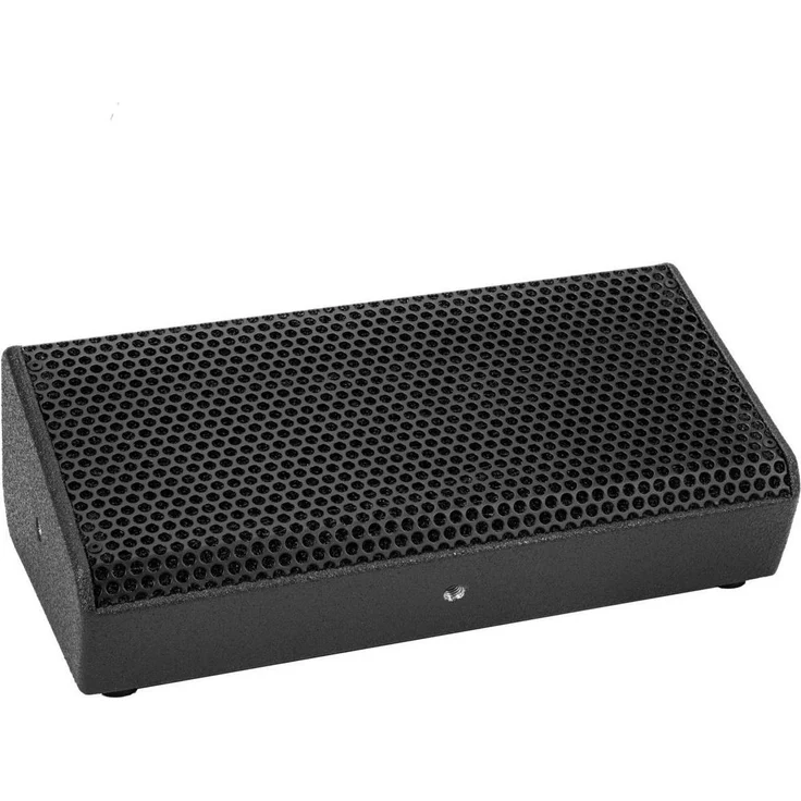 Psso MIMO-150A Aktiv-Bühnenmonitor, PA Lautsprecher mit hoher Leistung und klarer Audioqualität, schwarz