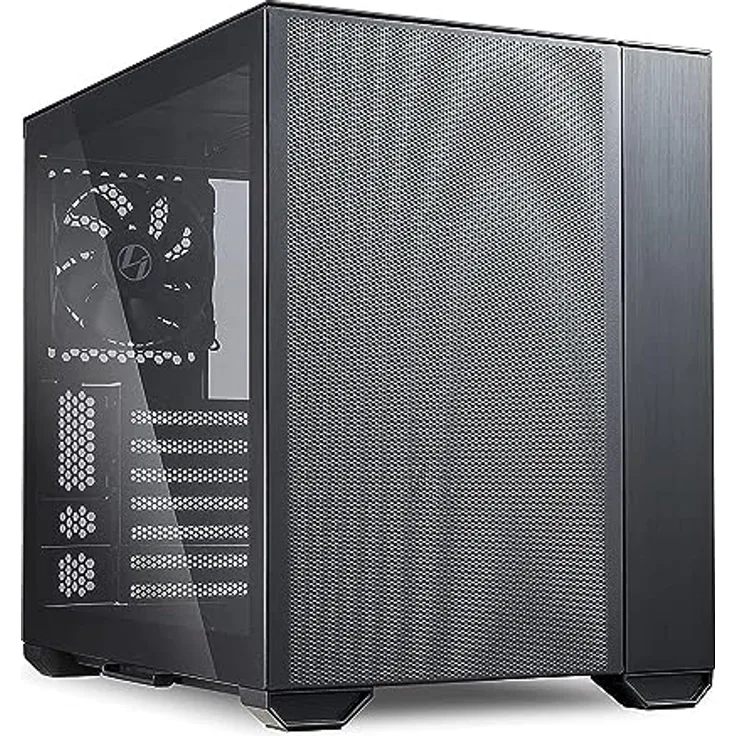 Lian Li O11 Air Mini PC-Gehäuse (SPCC/Aluminium/gehärtetes Glas, ATX, Mini-Tower) Schwarz, O11 AIR Mini Black