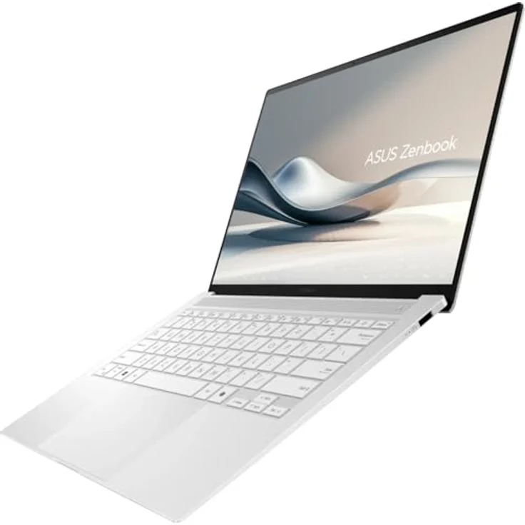 ASUS ZenBook S14 OLED UX5406SA-PV030W, Laptop mit Intel Core Ultra 7 258V, 32GB RAM, 1TB SSD, Scandinavian White – Bild 5