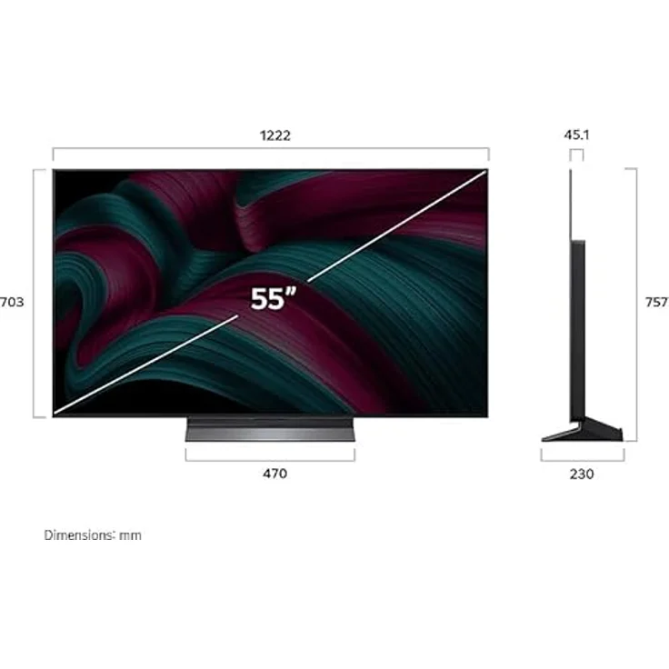 LG OLED55C57LA OLED evo TV (Flat, 55 Zoll / 139 cm, OLED 4K, SMART TV) – Bild 7