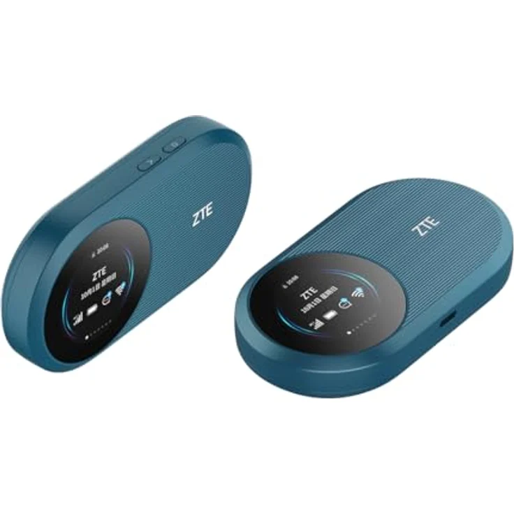 ZTE ZTE U10S Pro, 4G Mobiler WiFi6 Hotspot Router mit 3000-mAh-Akku und bis zu 32 Geräten, blau – Bild 2