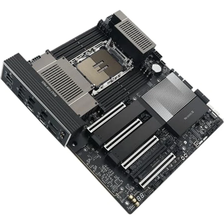 ASUS PRO WS W890-SAGE, Intel LGA4710-2 EEB Workstation-Mainboard mit 4 PCIe 5.0 x16-Steckplätzen, Multi-GPU-Unterstützung und Dual 10Gb LAN – Bild 4