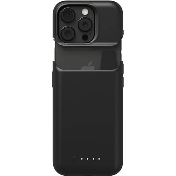 ZAGG Mophie Juice Pack Hülle für iPhone 15, integrierte 2400 mAh Powerbank, schwarz – Bild 11
