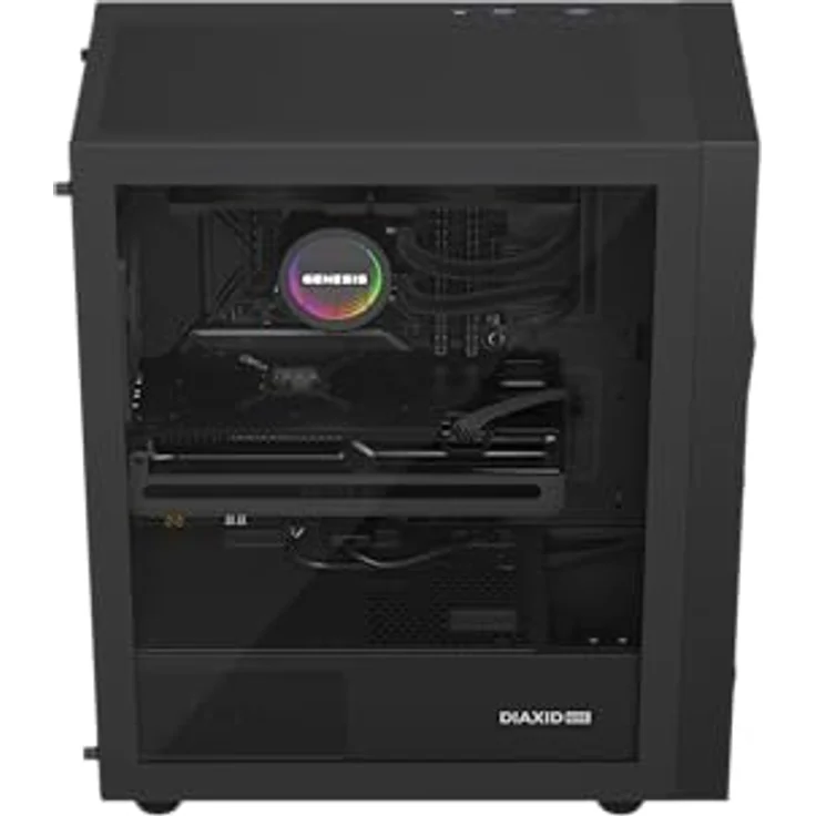 Genesis Obudowa Diaxid 605F czarna (NPC-2046) ATX, Mini-ATX, mATX, PC Gehäuse, Schwarz – Bild 6
