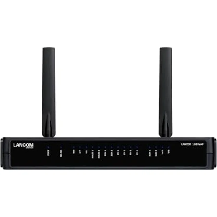 LANCOM 1803VAW (EU) SD-WAN VoIP Gateway mit VDSL und Wi-Fi 6, Router mit integriertem VDSL-Supervectoring-Modem, Dual-Band Concurrent Wi-Fi 6, Telefoniefunktionen