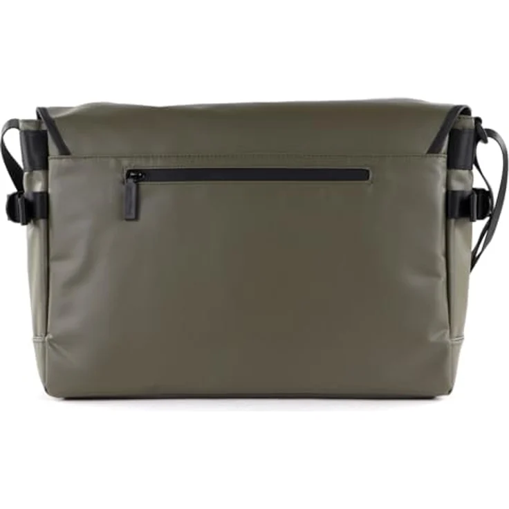 Strellson Stockwell 2.0 Dorian Messenger Bag, wasserdichte Umhängetasche für Herren, grau, 37 x 12 x 26 cm – Bild 3